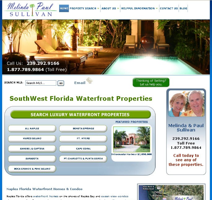 Southwest Florida Waterfront Properties Launches New site