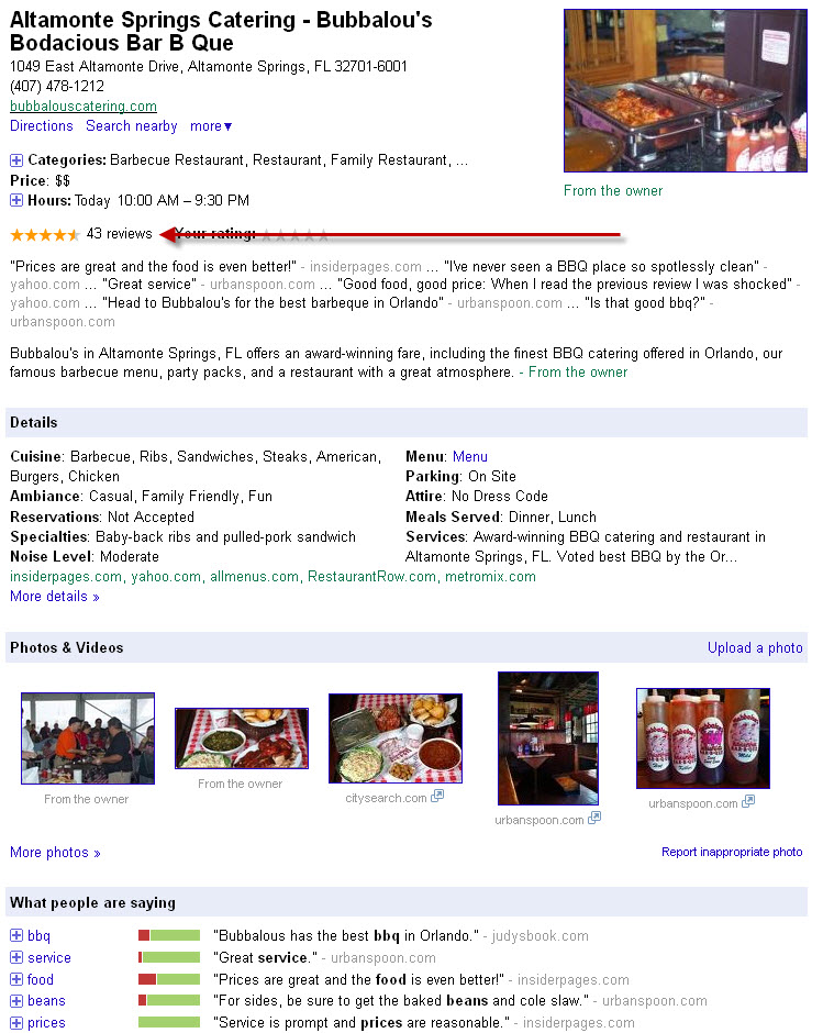 Local Listings & Google Reviews