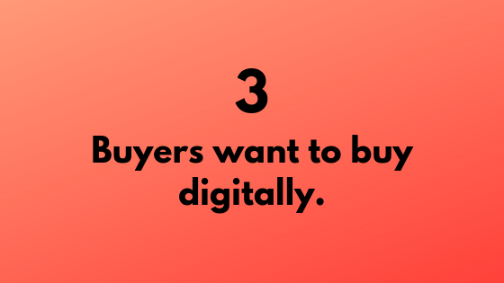 #3 - Buyers Want to Buy Digitally | Xcellimark Training