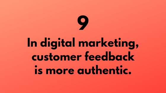 #9 - Digital Marketing Provides Authentic Customer Feedback | Xcellimark Training