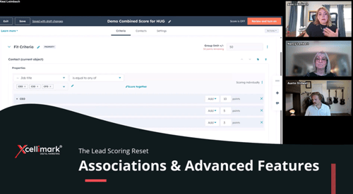 Associations & Advanced Features in HubSpot Lead Scoring