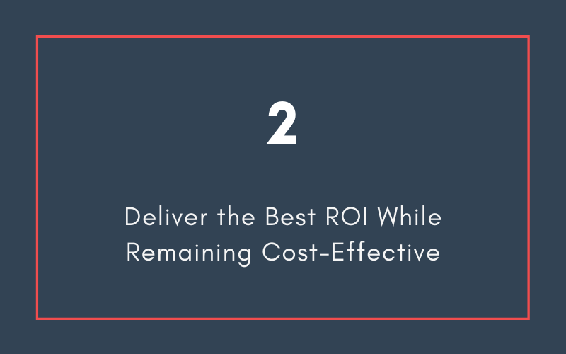 Deliver the Best ROI While Remaining Cost-Effective | Xcellimark Blog