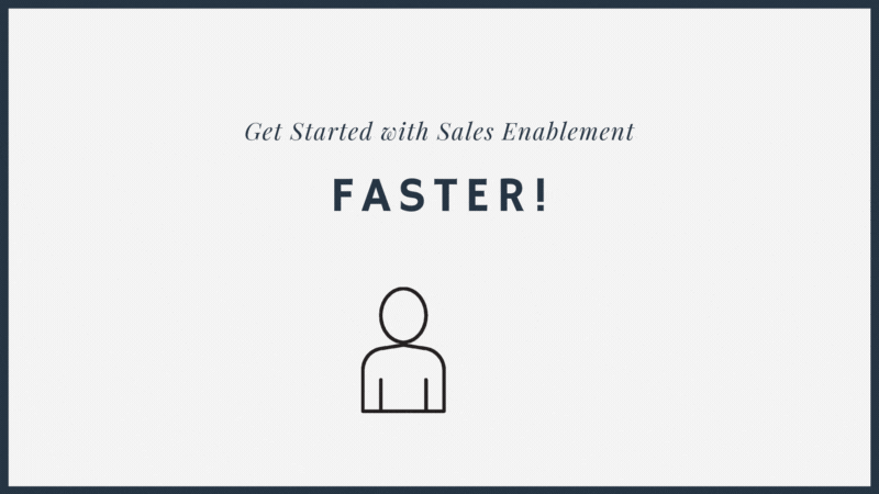 Get Started with Sales Enablement Faster!