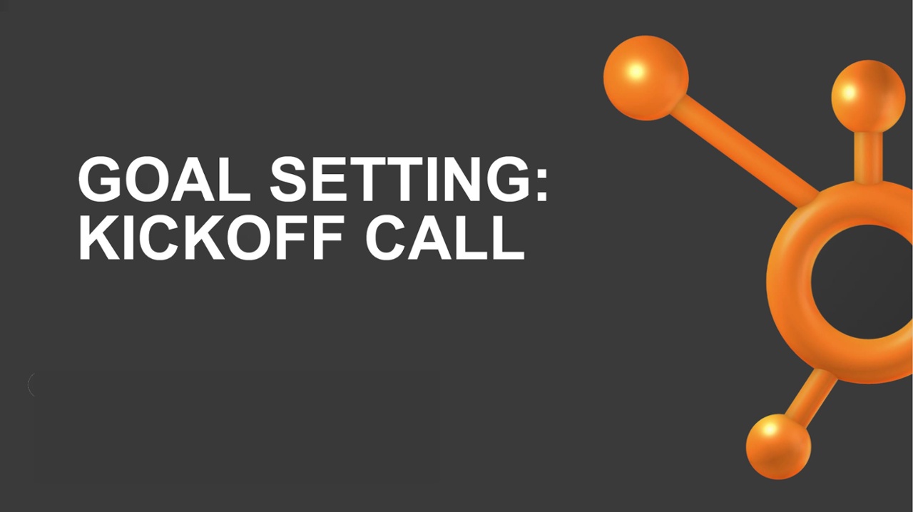 HubSpot Goal Setting Call