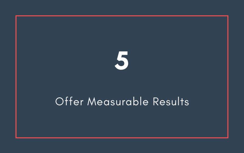 Offer Measurable Results | Xcellimark Blog