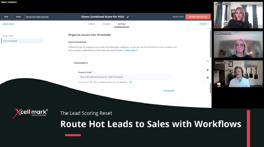 Route Hot Leads to Sales Automatically with HubSpot Workflows | Lead Scoring Tips