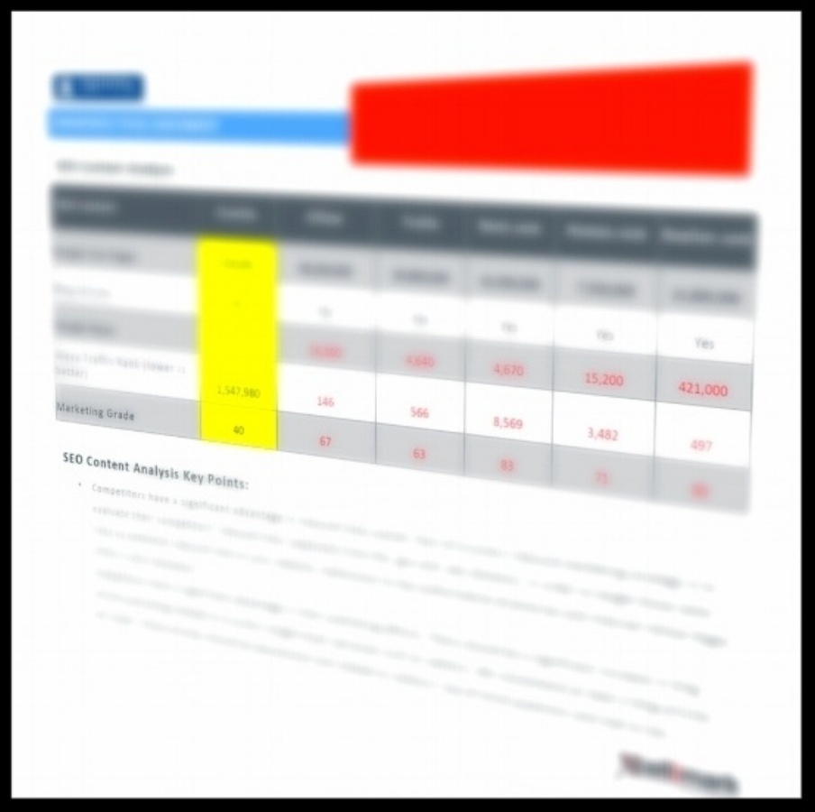 Stage 2 of Xcellimark Competitive Analysis