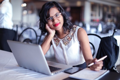 Woman-Studying
