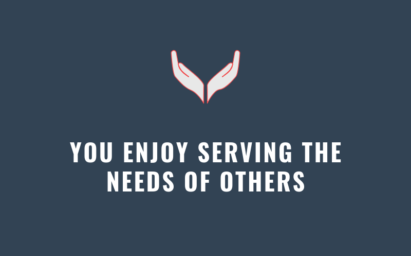 You Enjoy Serving the Needs of Others | Xcellimark Blog