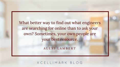 Sometimes, your own people are your best resource.