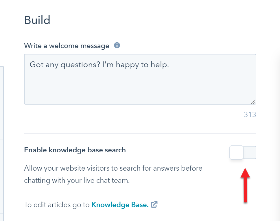 Chat + Knowledge Base in HubSpot