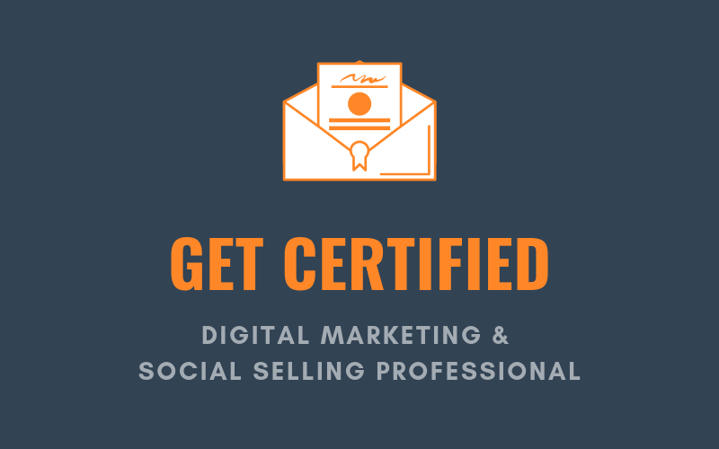 Get Certified as a Digital Marketing & Social Selling Professional | Xcellimark Training