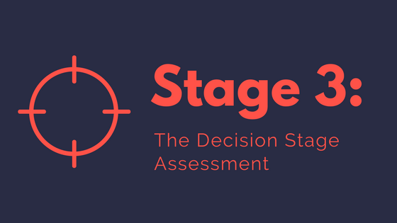 Buyer Stage #3 - The Decision Stage Assessment | Xcellimark