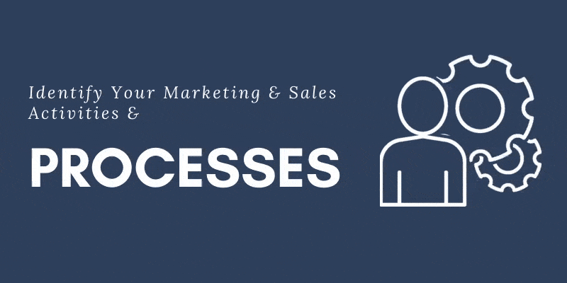 Identify Your Target Marketing & Sales Activities & Processes