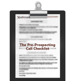 The Pre-Prospecting Call Checklist